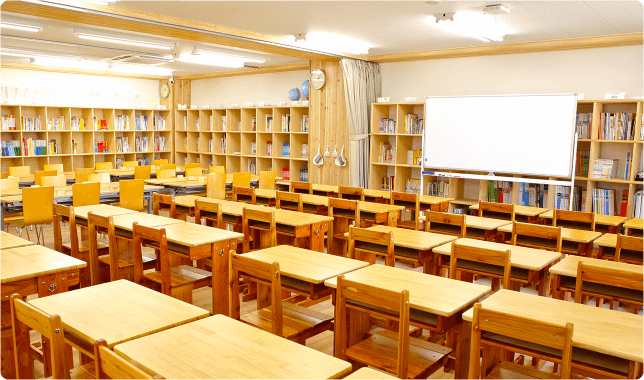 ナガシマ教育研究所 教室の風景